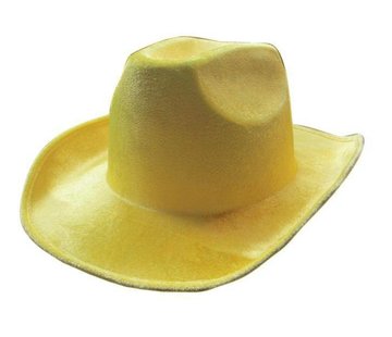 Partyline Hat Cowboy Neon Yellow