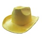 Hat Cowboy Neon Yellow