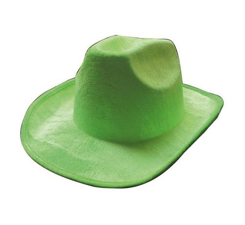 Partyline Cowboyhoed neon groen