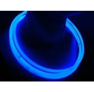 Breaklight.be 22" Colliers Lumineux Bleue