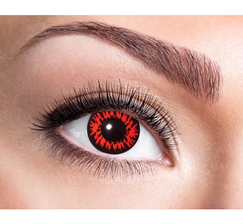 Eyecatcher Red Wolf 3 month color lenses