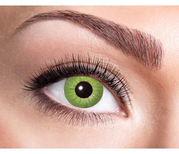 Eyecatcher Electro Green 3 month color lenses