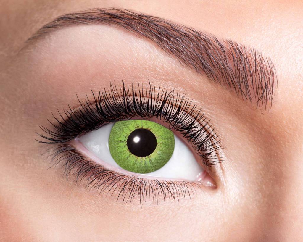 Zoelibat - Eyecatcher Electro Green 3 mois lentilles