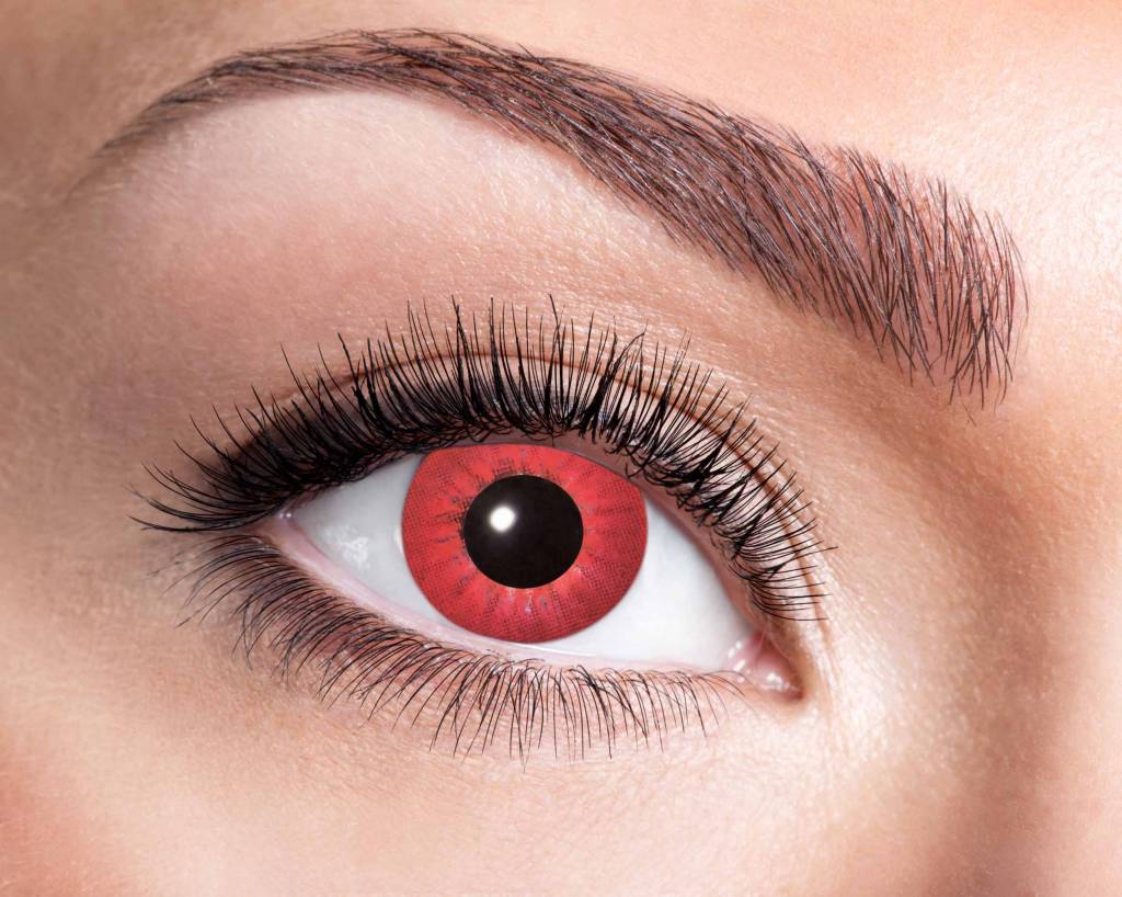 Zoelibat - Eyecatcher Electro Red 3 mois lentilles
