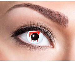 Zoelibat - Eyecatcher White Slash 3 month color lenses