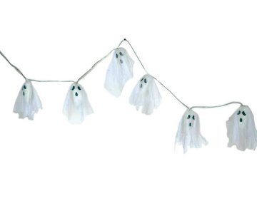 Partyline Guirlande déco Ghost 170 cm LED | Décoration Halloween