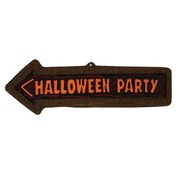 Partyline Panneau Fleche Halloween Party | Décoration Halloween