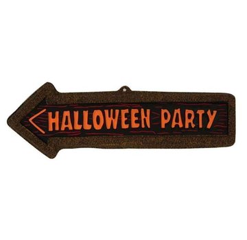 Partyline Deco bord Pijl Halloween Party | Halloween decoratie