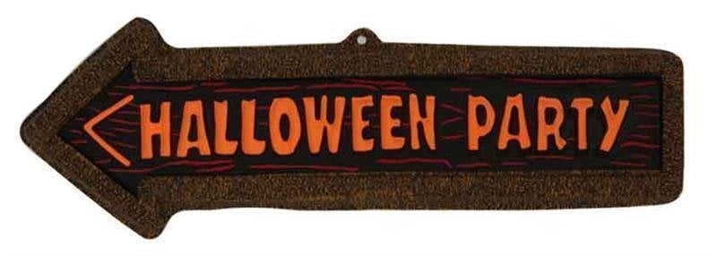 Partyline Deco bord Pijl Halloween Party | Halloween decoratie