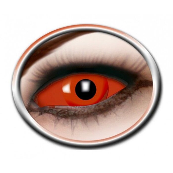 Zoelibat - Eyecatcher Full Red Eye lentilles Sclera 22 mm