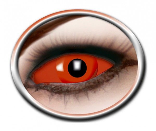 Zoelibat - Eyecatcher Full Red Eye lentilles Sclera 22 mm
