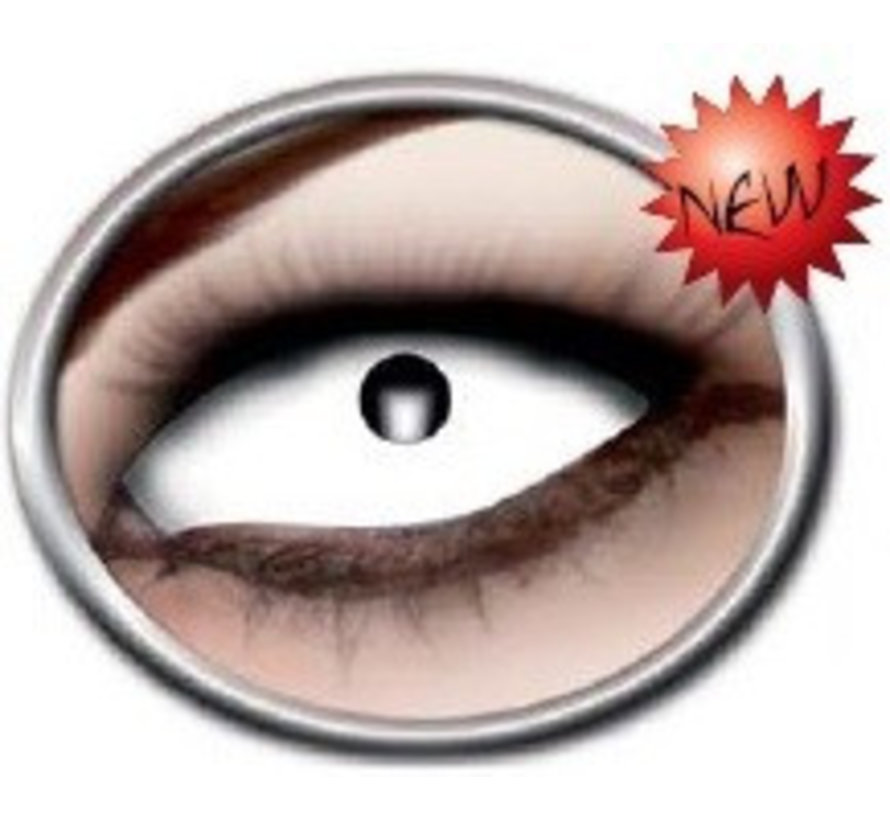 Blanc Sclera | lentilles 22 mm