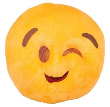 Partyline Masque Emoji Clin d'oeil