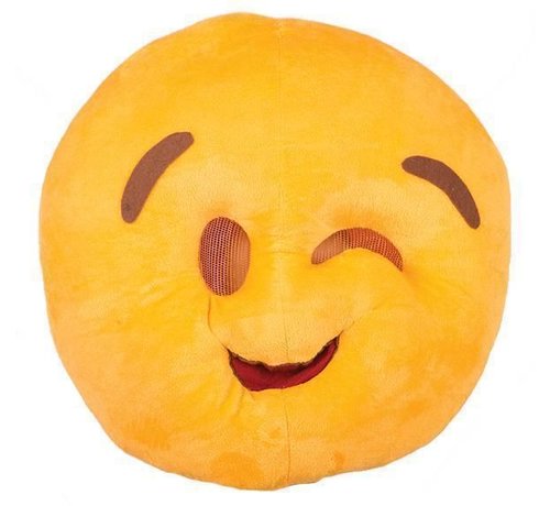 Partyline Masque Emoji Clin d'oeil