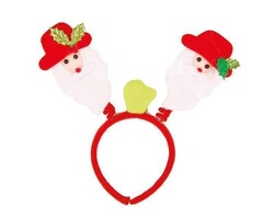 Partyline LED Diadeem Kerstman Bopper