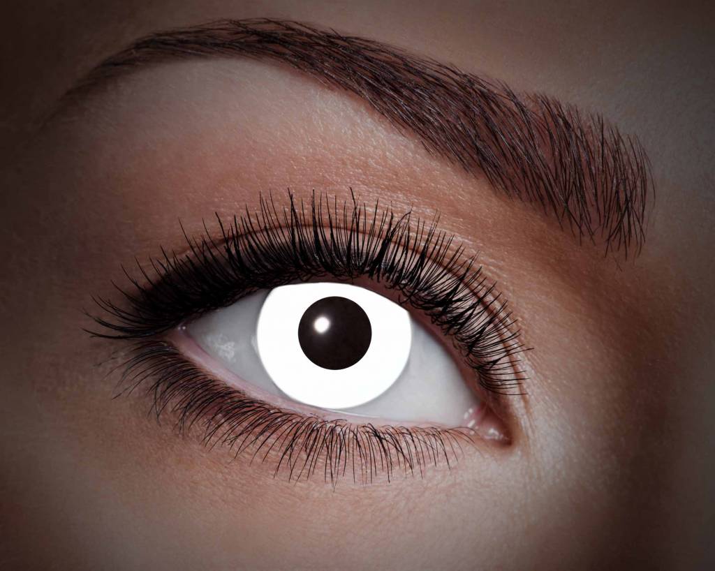Zoelibat - Eyecatcher UV Witte Kleurlenzen