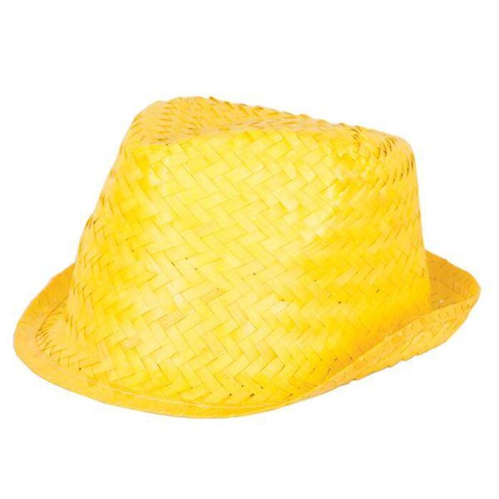 Partyline Funk Straw Hat Yellow | Hawai Hat