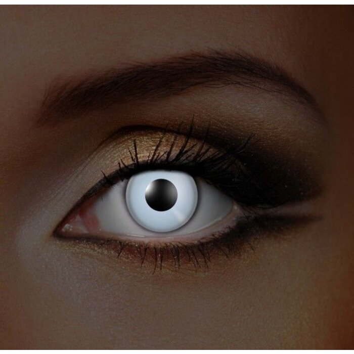 Eyecatcher UV Blanc lentilles de couleur