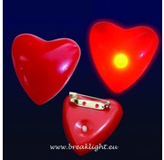 Breaklight.be Led Knipperend Hartje | Rood Led Hartje