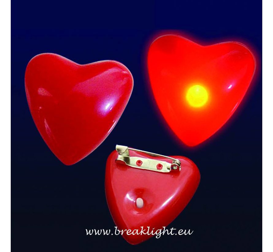 Coeur clignotant Led