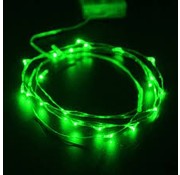 Breaklight.be HighBrite 40 Led Guirlande 2 m on battery - Vert