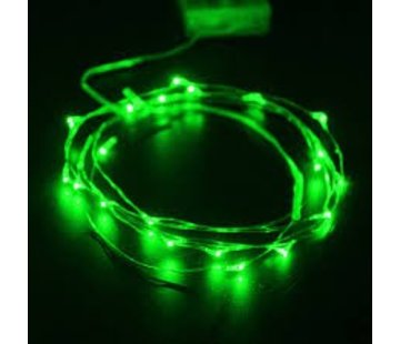 Breaklight.be HighBrite 40 Led Ketting 2 m op batterijen - Groen