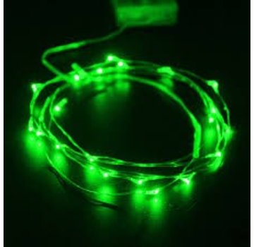 Breaklight.be HighBrite 40 Led Ketting 2 m op batterijen - Groen