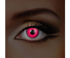 Zoelibat - Eyecatcher UV Roze Kleurlenzen  | Maandlenzen