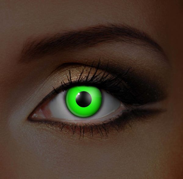 Zoelibat - Eyecatcher UV lentilles de couleur Vert | Lentilles Mensuelles
