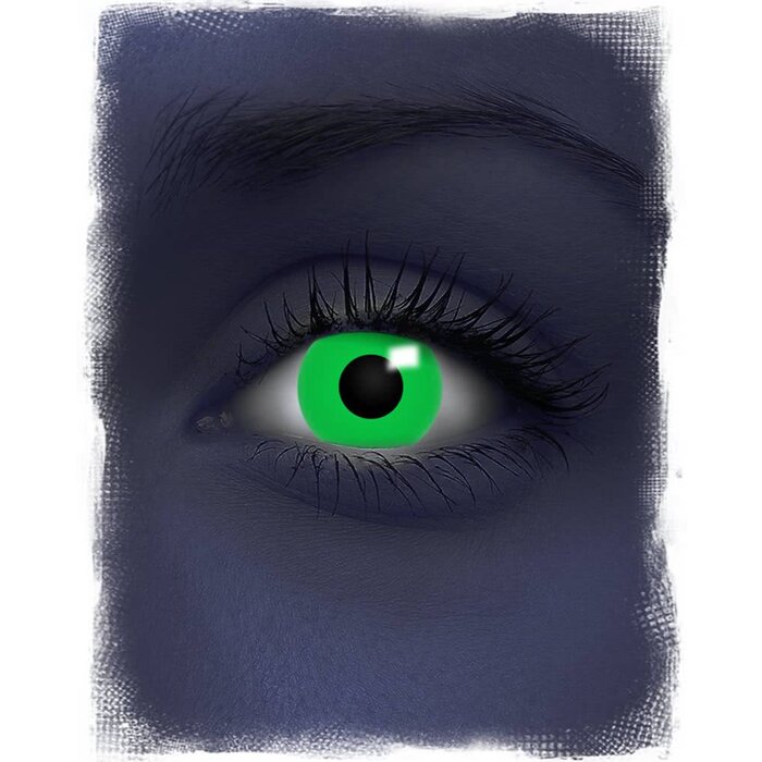 Zoelibat - Eyecatcher UV Groene Kleurlenzen | Maandlenzen