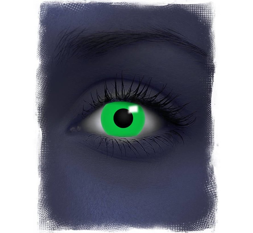 UV lentilles de couleur Vert | Lentilles Mensuelles