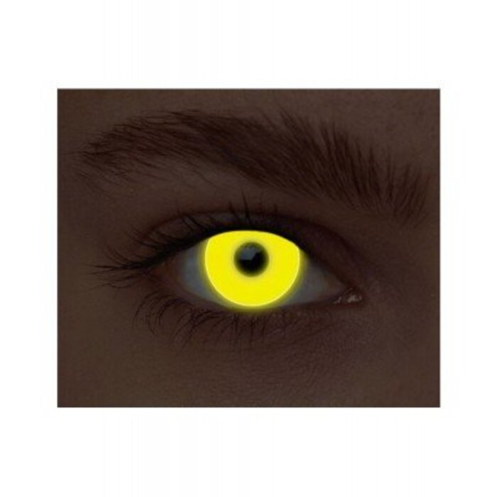 Zoelibat - Eyecatcher UV Yellow Colorlens | Monthly lenses