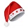 12 x Christmas hat + 5 stars LED