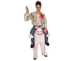 Partyline Jumpsuit Scary Rabbit