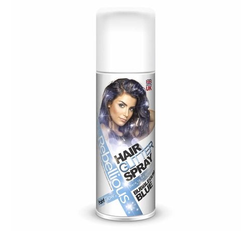 Love Shy Cosmetics PaintGlow - Rebellious Glitter Hairspray - Bubblegum Blue 125 ml