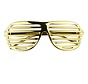 Disco Party Glasses Screen Gold