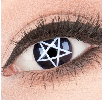 Eyecatcher Colorlenses 'Pentagram' 3 month lenses