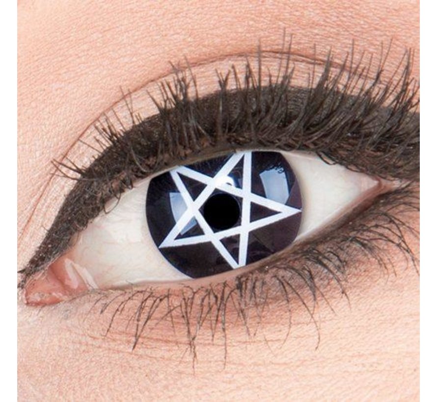 Lentilles de couleur 'Pentagram' l Halloween l  