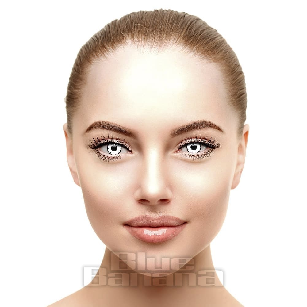 Zoelibat - Eyecatcher Angelic White lenzen| Witte lenzen | 3-maandslenzen