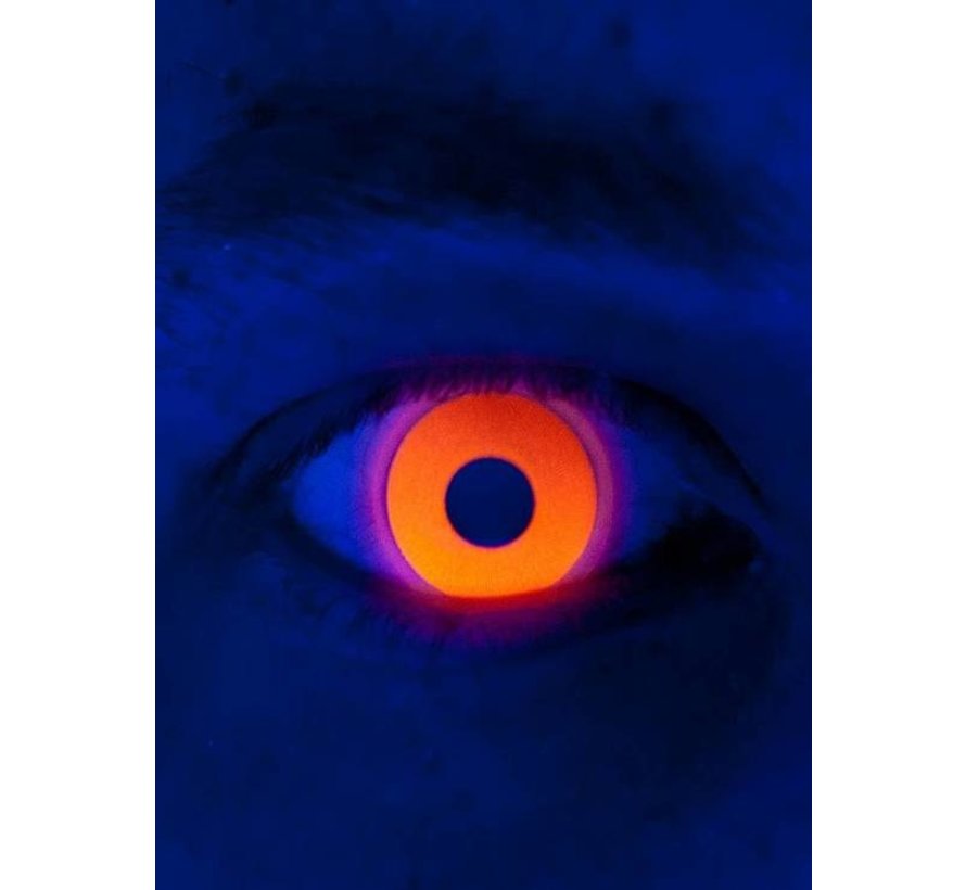 UV lentilles de couleur Orange