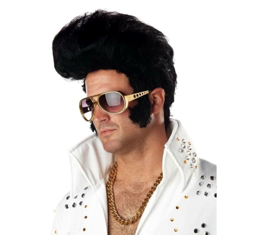 Gouden Elvis Bril