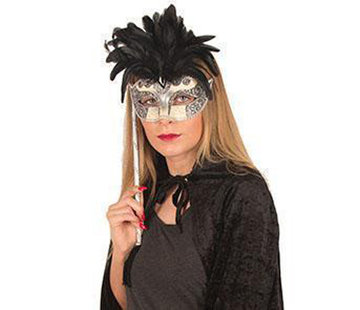 Partyline Venetian mask on stick