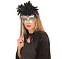 Venetian mask on stick