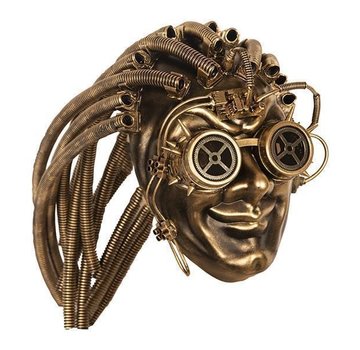 Partyline Steampunk Mask Gold