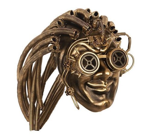 Partyline Steampunk Masque Or