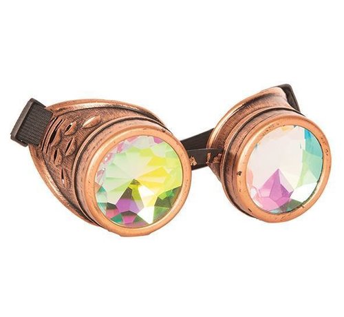 Partyline Steampunk Glasses Kaleidoscoop