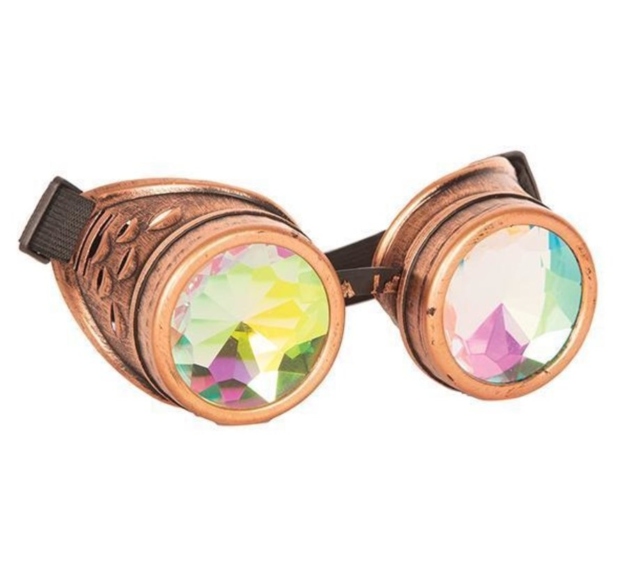 Steampunk Bril Kaleidoscoop