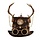 Steampunk Hoed met gewei