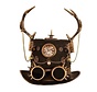 Steampunk hat with antlers