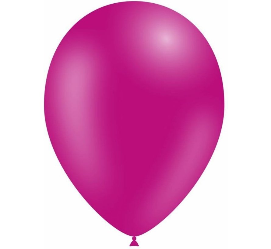 Ballons Fushia - 12 pieces